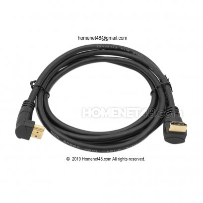 (สั่งตามออเดอร์) สาย HDMI HDTV V2.0 (4K Ethernet) หัวฉาก+หัวฉาก (M&gt;M) 1.8 เมตร