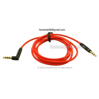 สาย Stereo (3.5) (M&gt;M) หัวฉาก สำหรับมือถือ Tablet ยาว 1.2 เมตร