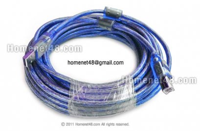 (สั่งตามออเดอร์) สาย USB 2.0 Printer Scanner (AM-BM) ยาว 10 เมตร