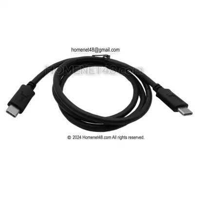 สาย USB Type-C หัวผู้-ผู้ (M-M) ยาว 1 เมตร สีดำ