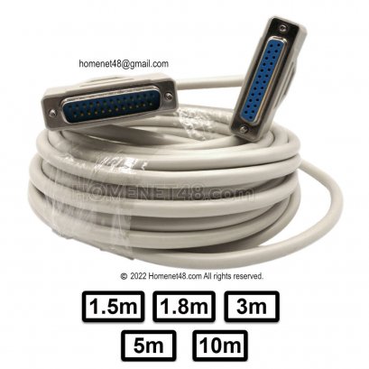 สายเครื่องปริ้น Parallel Printer (DB25)