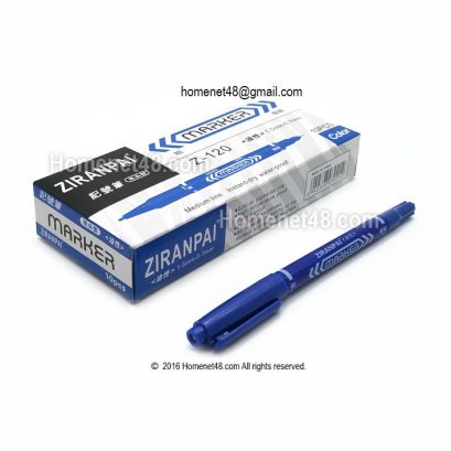 ปากกาเขียนแผ่น CD/DVD ใช้ได้ 2 หัว