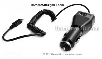 สายชาร์จกล้องหน้ารถ Car Charger (สายสปริง) 5V1A