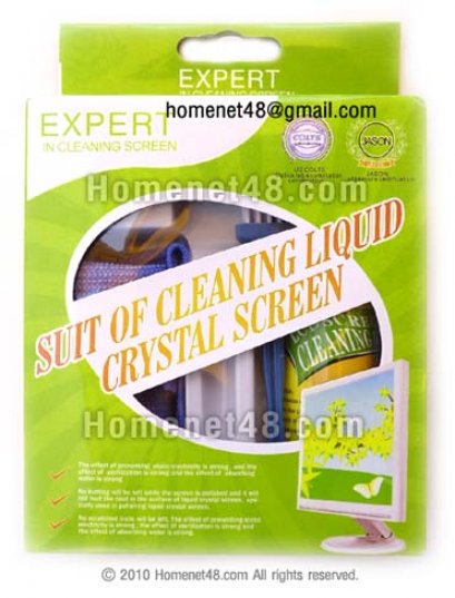 ชุดทำความสะอาดจอ LCD PC/Notebook แบบ 3 in 1