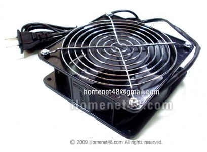 (สั่งตามออเดอร์) พัดลมเคส 12 ซม. (220V) สำหรับเครื่อง Server