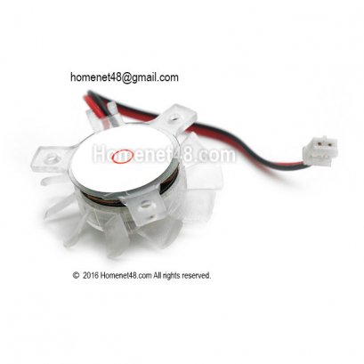 อะไหล่พัดลมการ์ดจอ (เฉพาะใบพัด) 3.6 ซม. (จุดยึด 3 จุด)