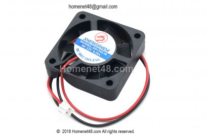 (ของหมด) พัดลมการ์ดจอ ทรงเหลี่ยม ขนาด 4 cm.