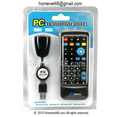 Wireless Mini PC Remote Control ไร้สายไกล 18 เมตร
