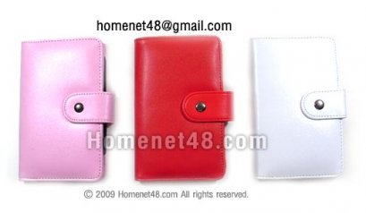 กระเป๋าหนังใส่ HD Notebook มีกระดุม+ช่องเสียบ Memory