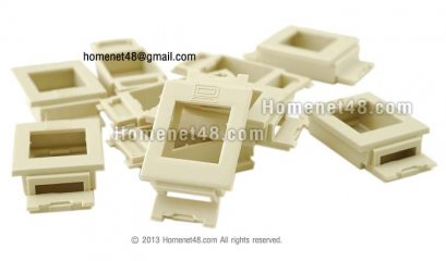ตัวแปลง RJ45 (Link) ตัวเมีย มาใส่หน้ากาก Panasonic (รุ่นเก่า) (10/Pack)
