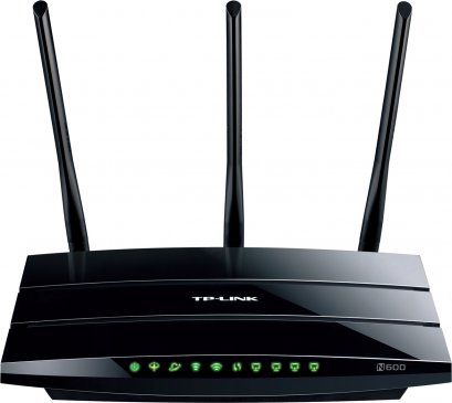 TP-LINK N600 Wireless Dual Band Gigabit ADSL2+Modem Router (TD-W8980)