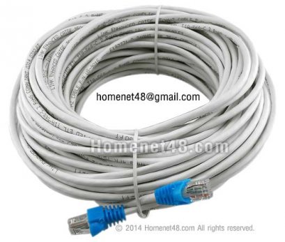 สายแลน LINK CAT5e เข้าหัวสำเร็จรูป ยาว 30 เมตร
