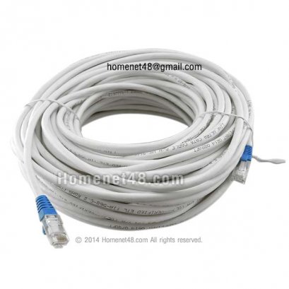 สายแลน LINK CAT6 30 เมตร สีขาว