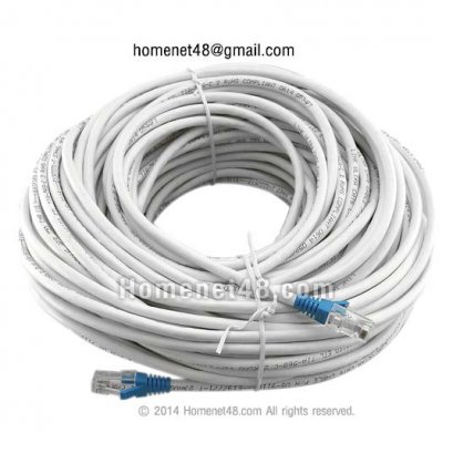 สายแลน LINK CAT6 40 เมตร สีขาว