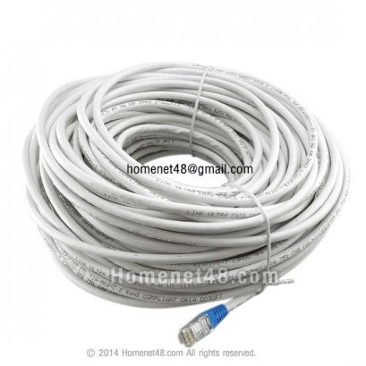 สายแลน LINK CAT6 50 เมตร สีขาว