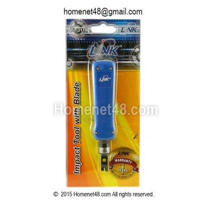 (สั่งตามออเดอร์) คีมเข้าหัวสายแลน+โทรศัพท์ตัวเมีย Link แบบกระแทก (TL-3116)