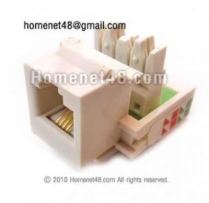ตัวรองรับหัว RJ-11 (RJ11 ตัวเมีย) สำหรับเสียบสายต่อพ่วงโทรศัพท์