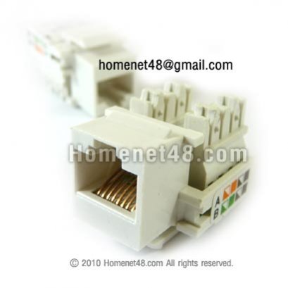 ตัวรองรับหัว RJ-45 (RJ45 ตัวเมีย) CAT5E