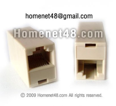 (สั่งตามออเดอร์) หัวต่อเพิ่มความยาวสายแลน RJ 45