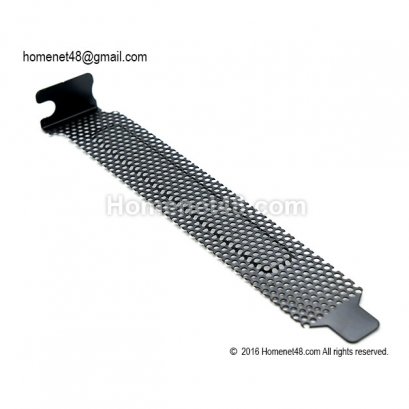 เหล็ก Slot ปิดหลังเคส แบบโปร่ง ลายตาข่าย กรองฝุ่น (ช่วยระบายความร้อน)