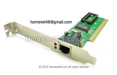 (สั่งตามออเดอร์) PCI Lan Card 10/100 32 Bit (ไม่ต้องใช้ไดร์เวอร์)