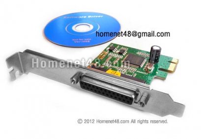 PCI Express to Parallel Port DB25
