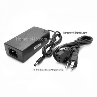 (สั่งตามออเดอร์) อะแดปเตอร์แปลงไฟ 12V 5A (AC-DC Adapter) 5.5x2.5mm. แถมสายไฟ