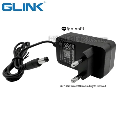 อะแดปเตอร์แปลงไฟ GLINK 5V 2A DC Adapter ขนาดหัว 5.5x2.5mm มอก.