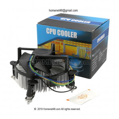 พัดลมซีพียู (Heatsink) สำหรับ Intel Socket 775 1155 1156