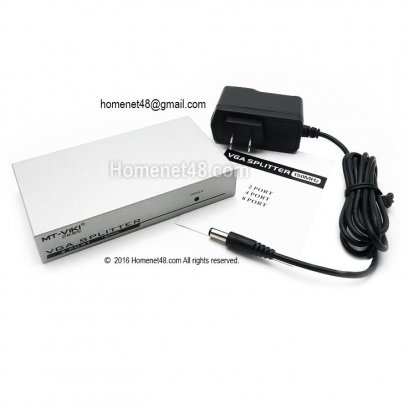 กล่องแยกจอ VGA Splitter 2 Port