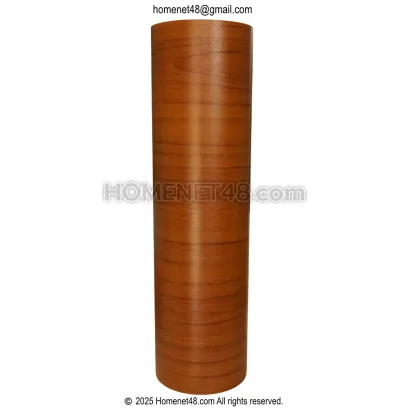 สติ๊กเกอร์ลายไม้ หนา (ยกม้วน) หน้ากว้าง 60 ซม. (สักลายห่าง)