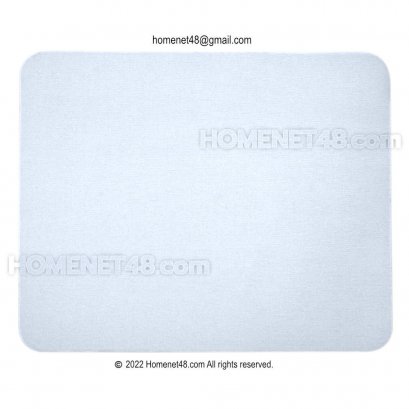 แผ่นรองเมาส์ สีขาว สำหรับเครื่องรีดร้อน Sublimation