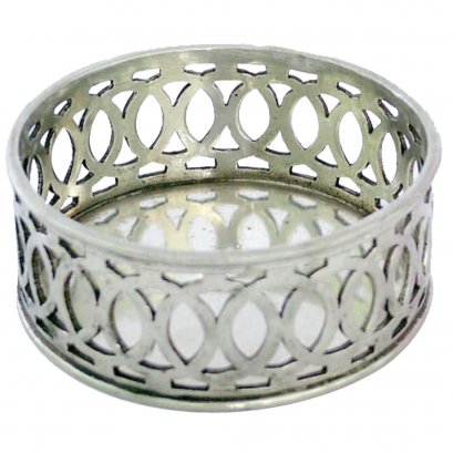 Pewter Vintage Bottle Coaster Celtic des.