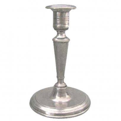 Pewter Candlestick Med.