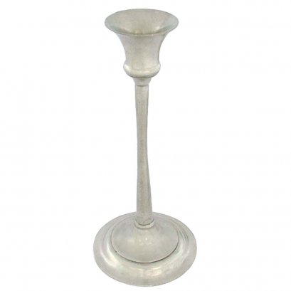 Pewter Lean Candleholder