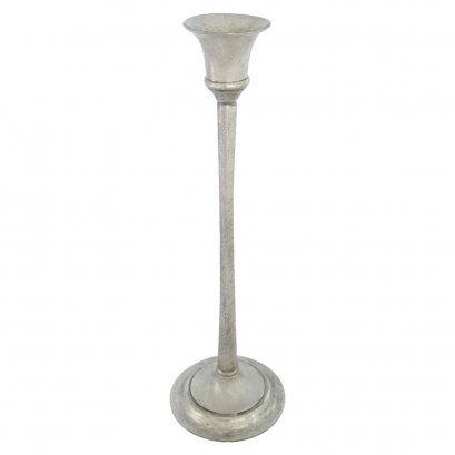 Pewter Lean Candleholder