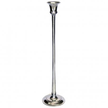 Pewter Lean Candleholder
