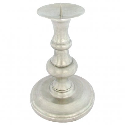 Pewter Pillar Candleholder - Tall