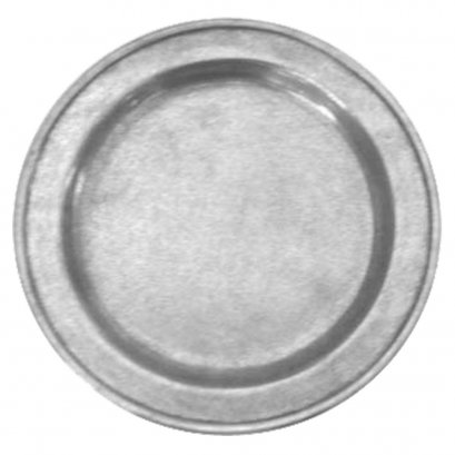 Pewter Round Deep Charger