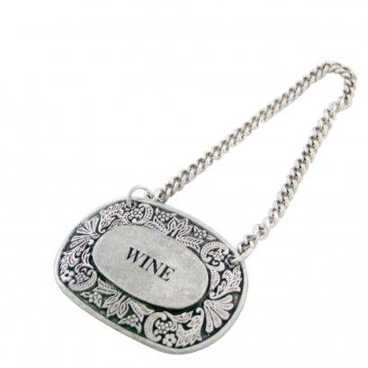 Pewter Bottle Tag_WINE