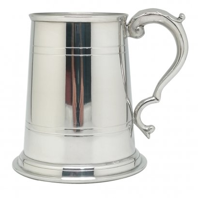 LIGHT WEIGHT PEWTER TANKARDS