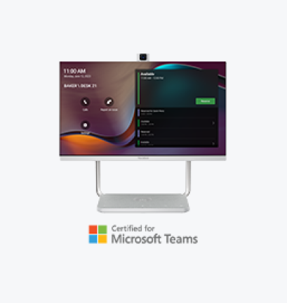 DeskVision A24 Microsoft Teams Room on Android