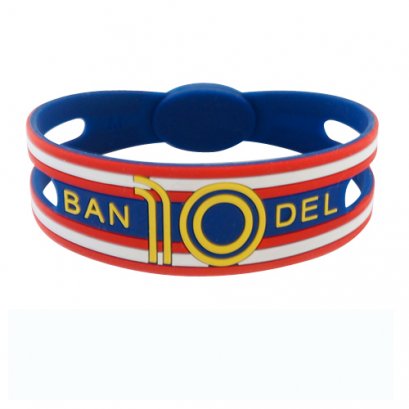 BANDEL bracelet ワールドフットボール　アメリカredxnavyxyellow