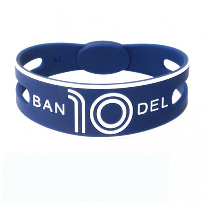 BANDEL bracelet ワールドフットボール　ジャパン navyxwhite