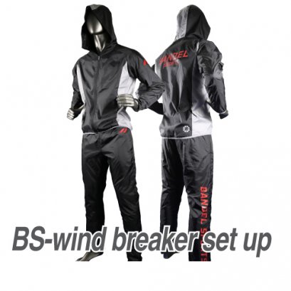 BANDELSPORTS wind breaker set up BlackxRed