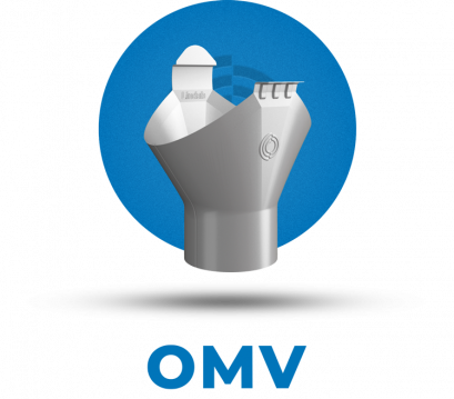 ท่อเชื่อมรางน้ำฝน OMV