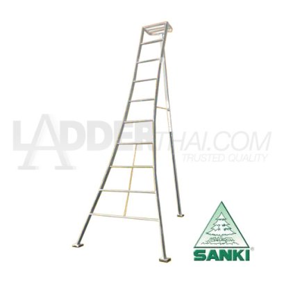 LD-FP-08 บันไดเก็บผลไม้ (เหล็ก) ขนาด 8 ฟุต SANKI *** สินค้าสั่งผลิต 5-7 วันทำการ