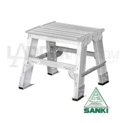 LD-SHD01 (1 ขั้น) บันไดอลูมิเนียมรุ่นงานหนัก SUPER HEAVY DUTY ขึ้นลง 2 ทาง รับน้ำหนักสูงสุด 300 กก. SANKI