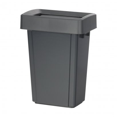 ถังขยะแบบเหลี่ยมขนาด60ลิตร ถังทรงสูง บาง จุขยะได้เยอะ เอาถุงดำออกได้ง่าย ตรา HORECAT 56473