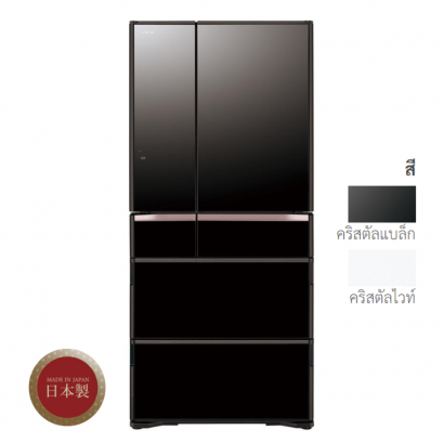 ตู้เย็น 5-6 ประตู HITACHI รุ่น R-WX670RT-XW ขนาด 23.7 คิว